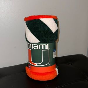Brand new UMiami blanket